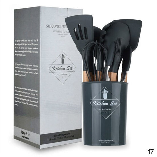 Premium Silicone Kitchen Utensils Set