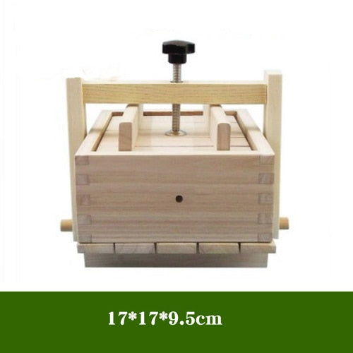 Wooden Tofu Press Mould Set