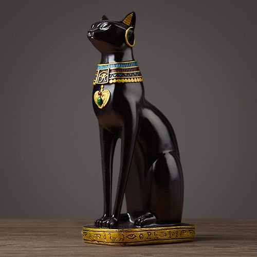 Egypt Cat Resin Statues